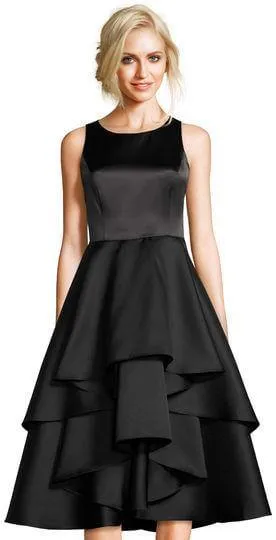 Adrianna Papell AP1E201685 Short Sleeveless Cocktail Dress