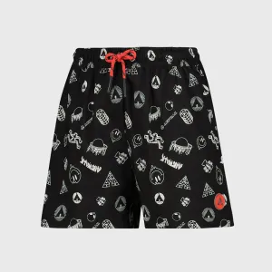 Airwalk Youth Deck AOP  Shorts Black/Multi