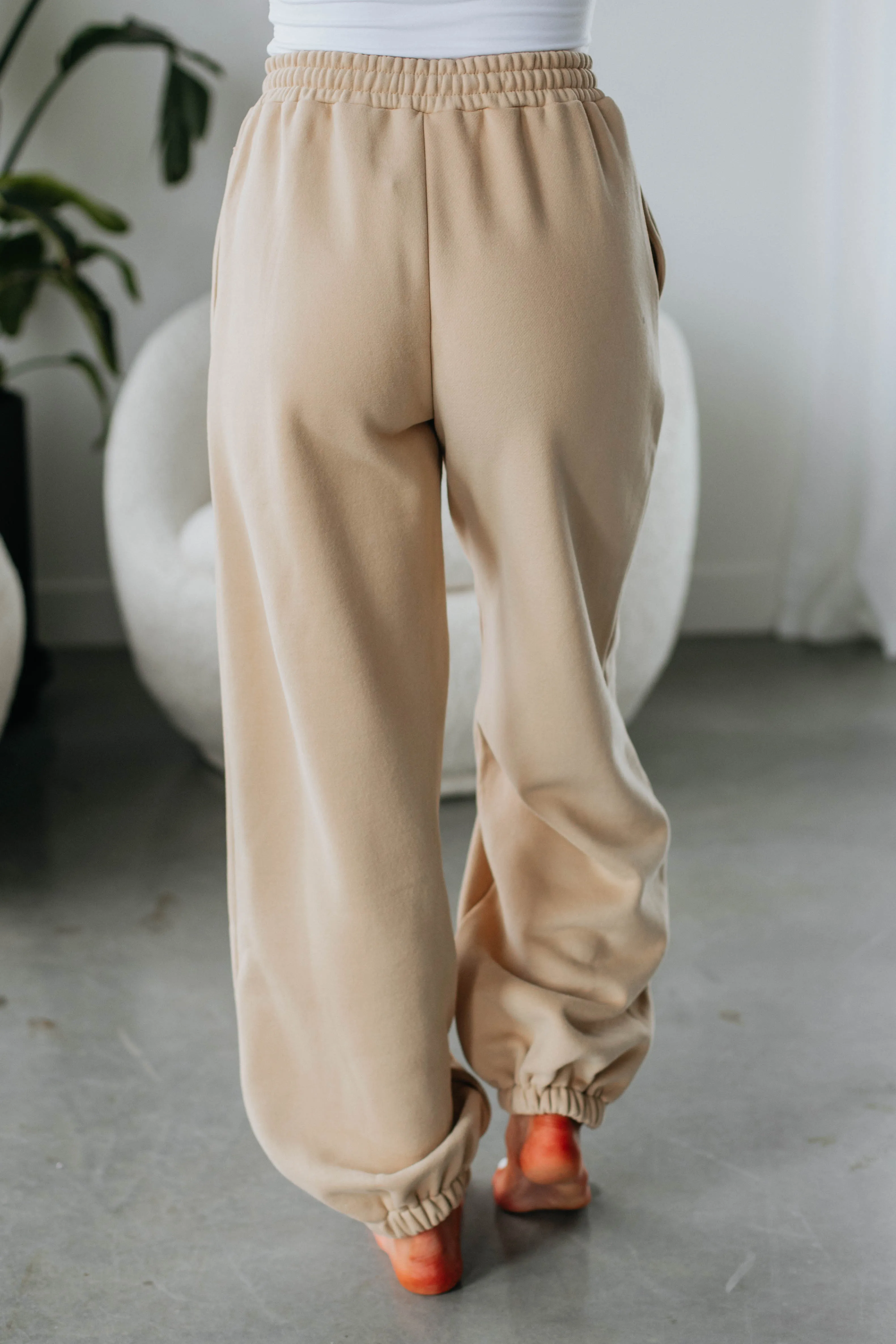 Ayden Lounge Joggers - Biscotti