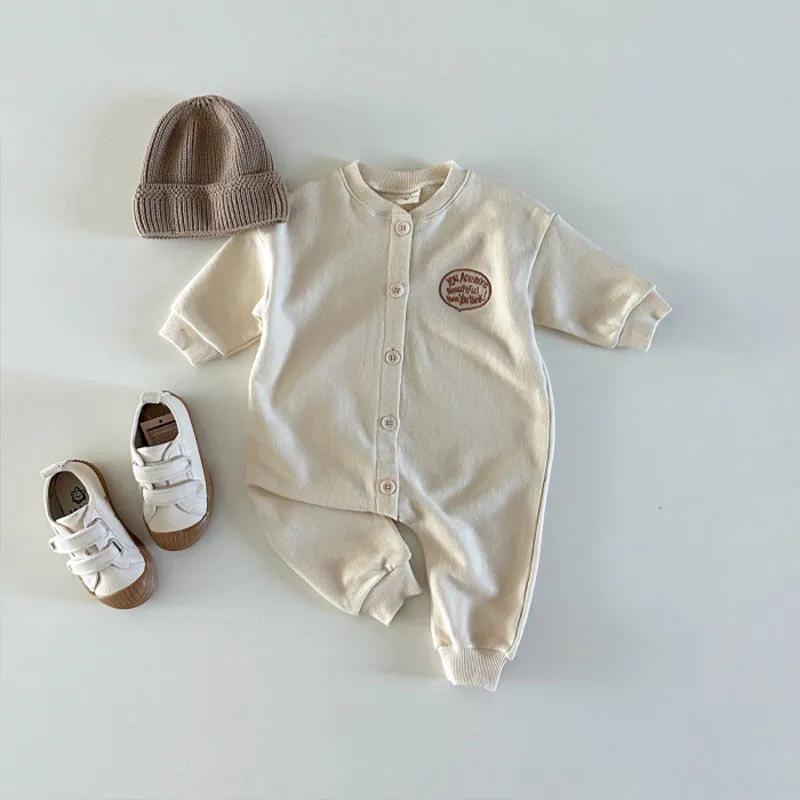 Baby Boys Solid Color Jumpsuits Wholesale 23113037