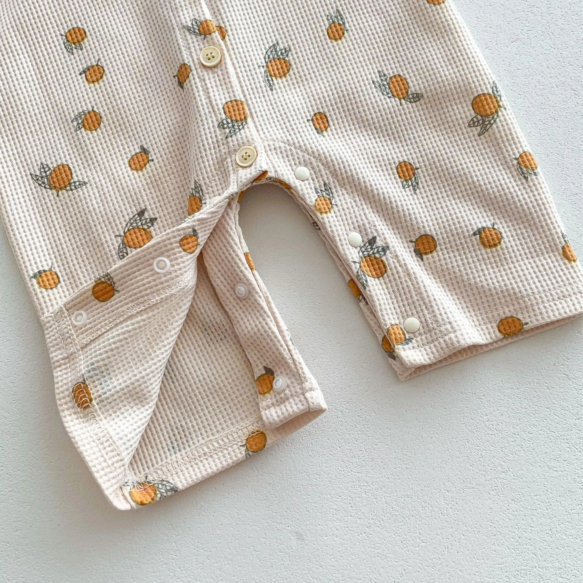 Baby Kid Girls Flower Fruit Print Jumpsuits Wholesale 23101926