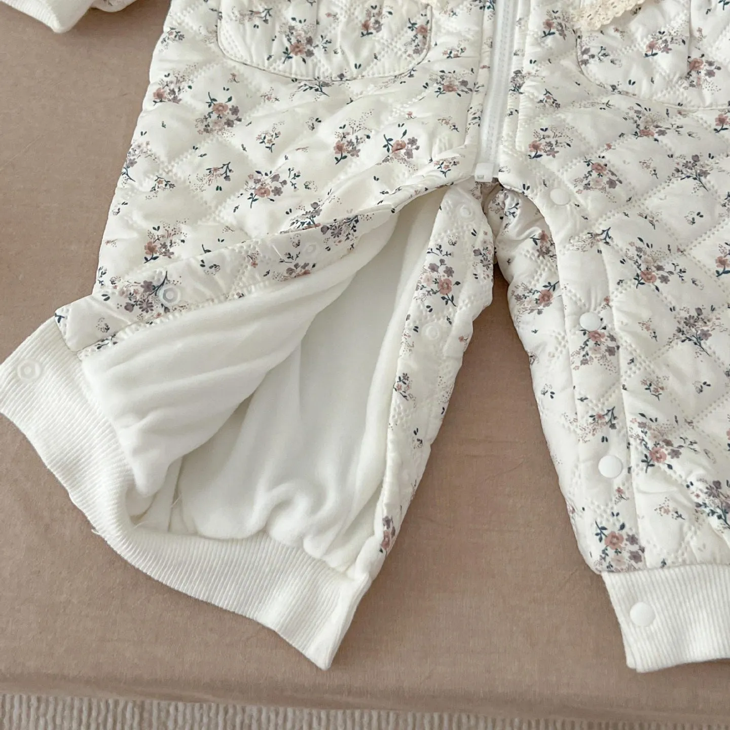 Baby Kid Girls Flower Print Jumpsuits Wholesale 231130179