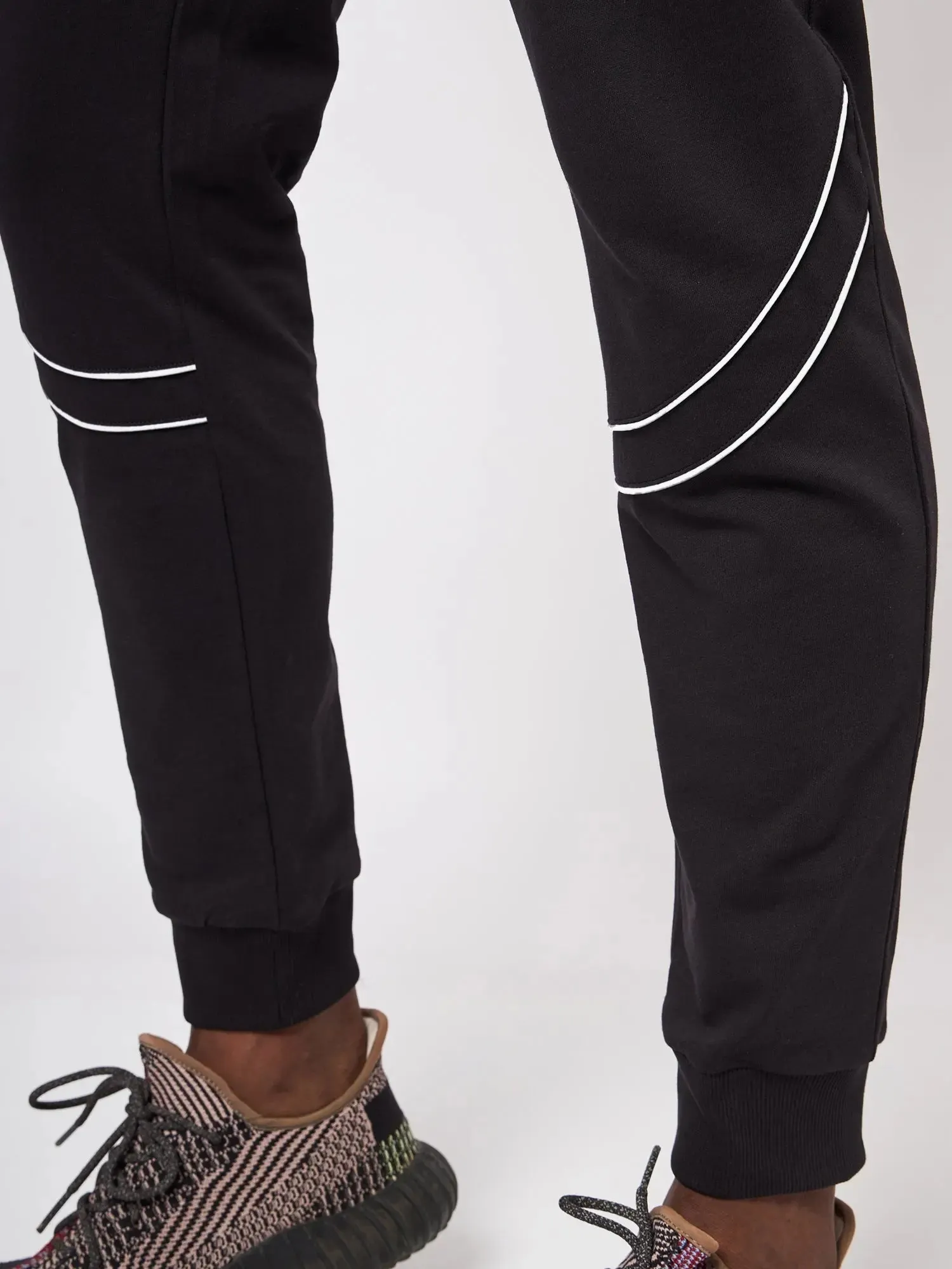 Boston Black Reflex Joggers