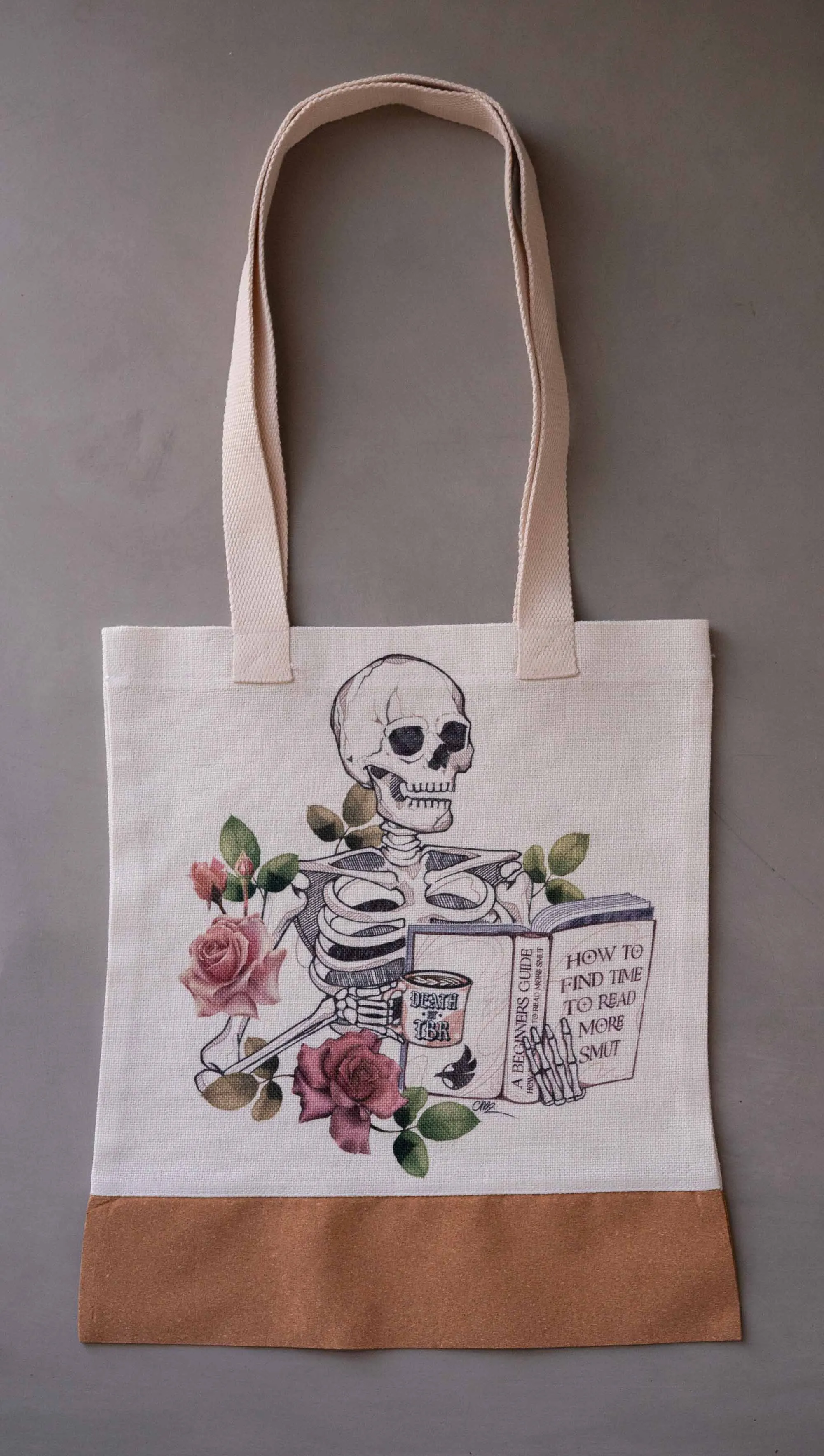 Death By TBR - Canvas Tote Bag