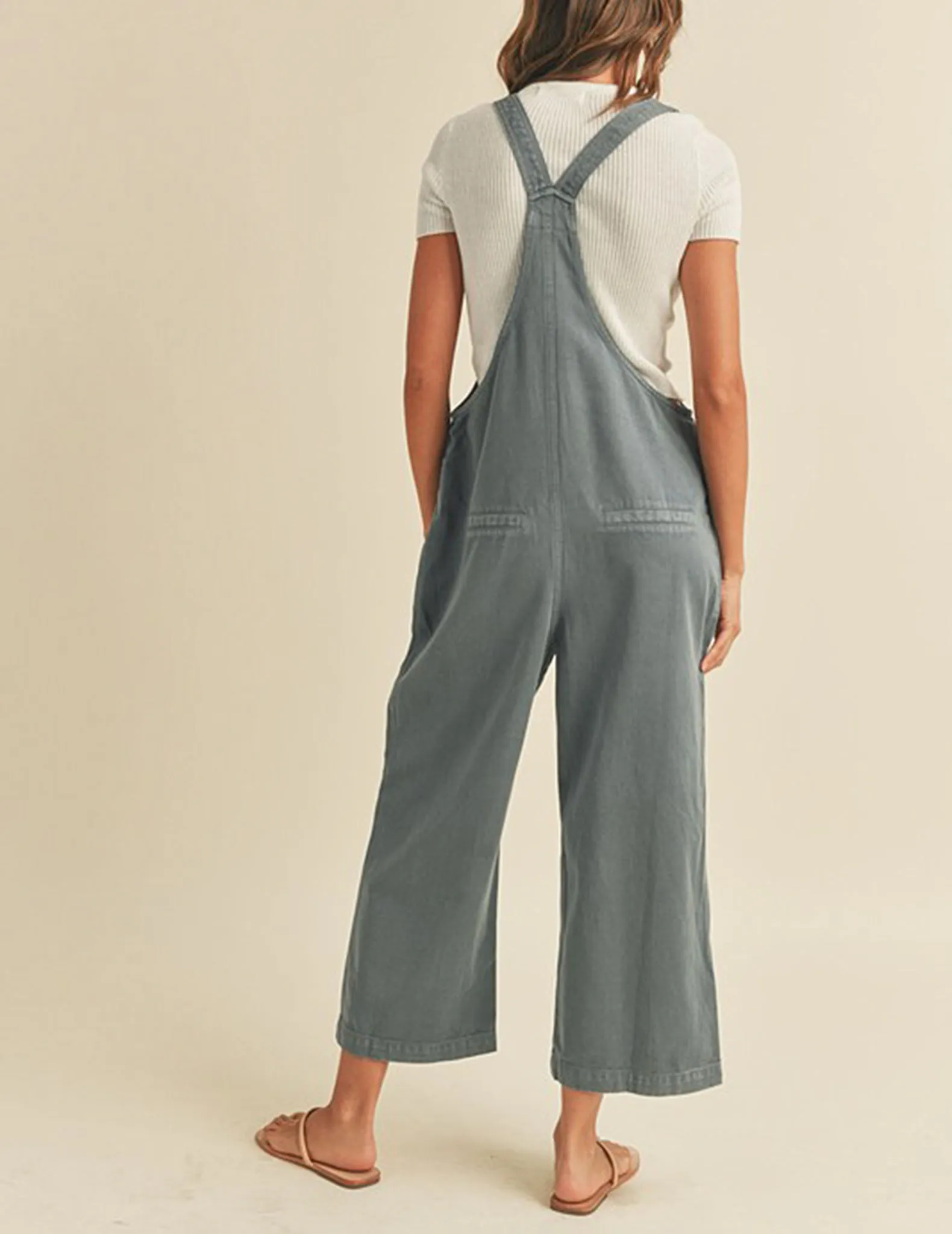 Julia Washed Tencel Overalls