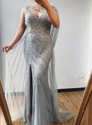 Kylie - Grey Maxi Dress