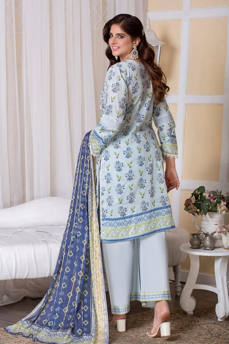 Munira Lawn 3 Piece Pakistani Suit MUN571