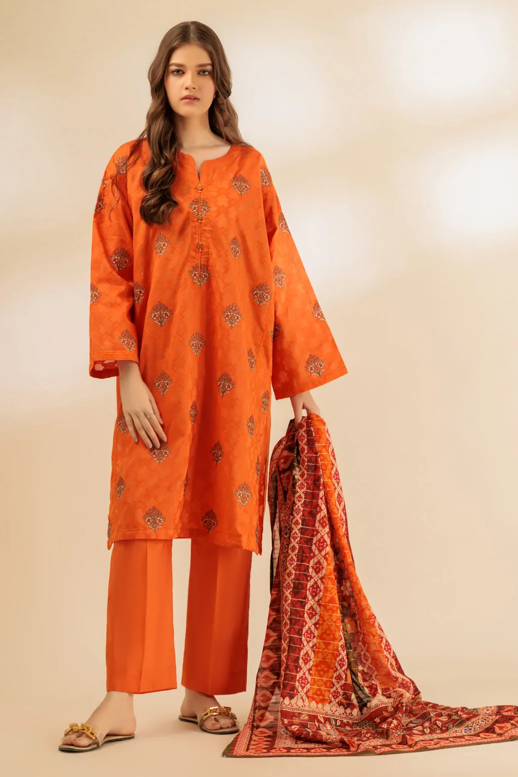 ORANGE-DYED-3 PIECE (BS2243P05) BIN 70 R21