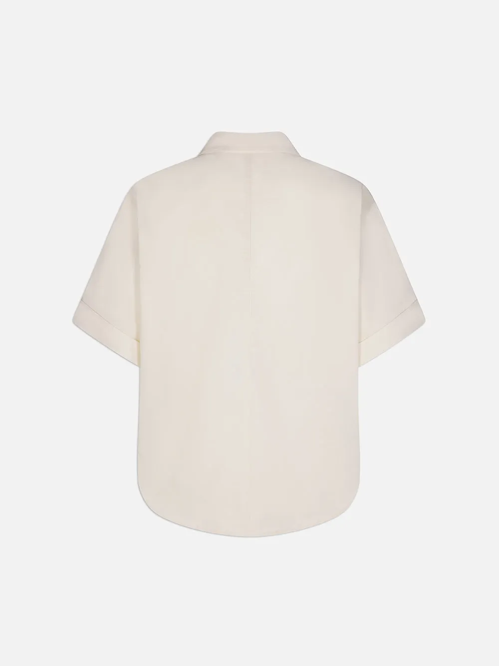 Patch Pocket Utility Shirt -- Cream