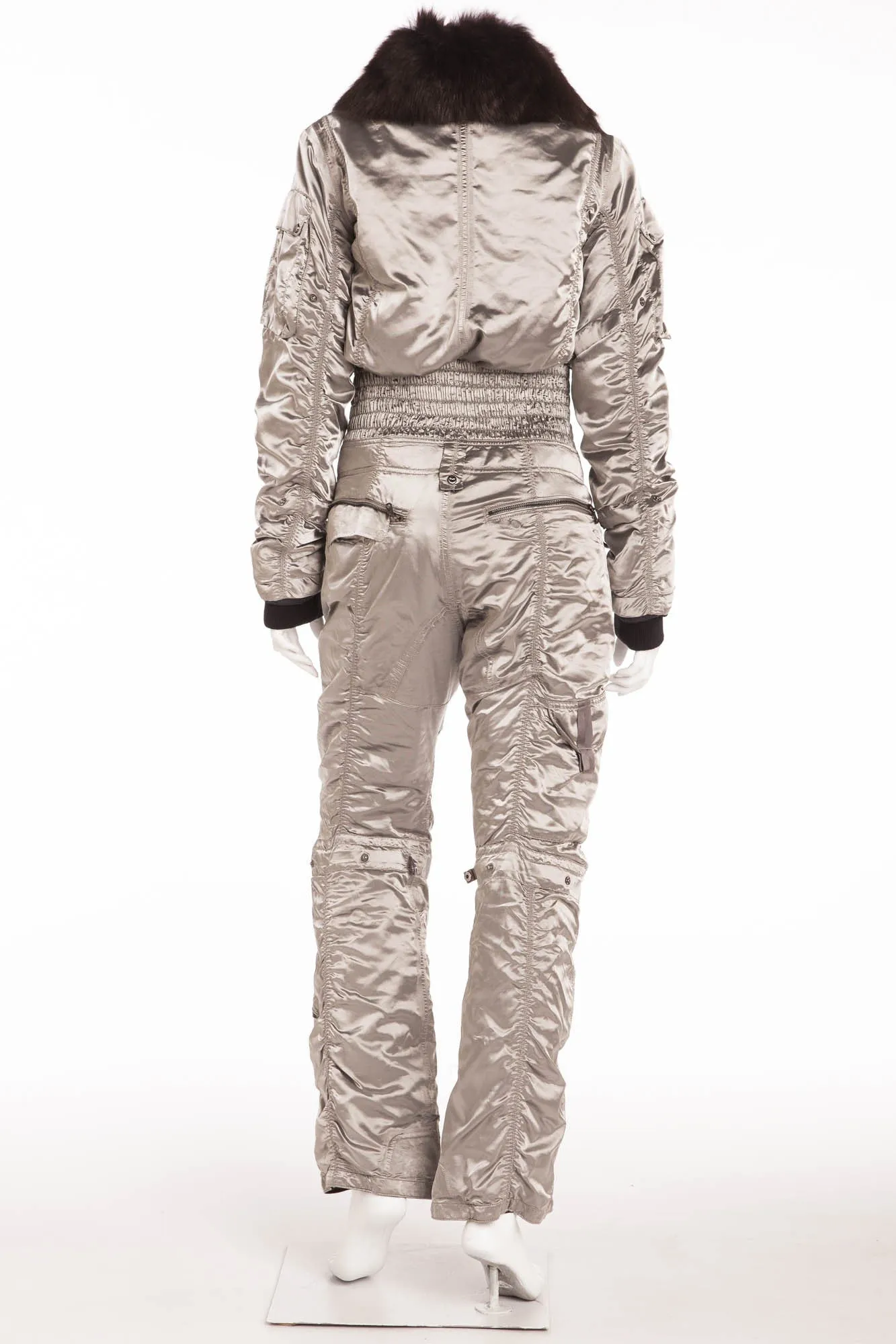 RLX - Silver Ski Jumpsuit - M