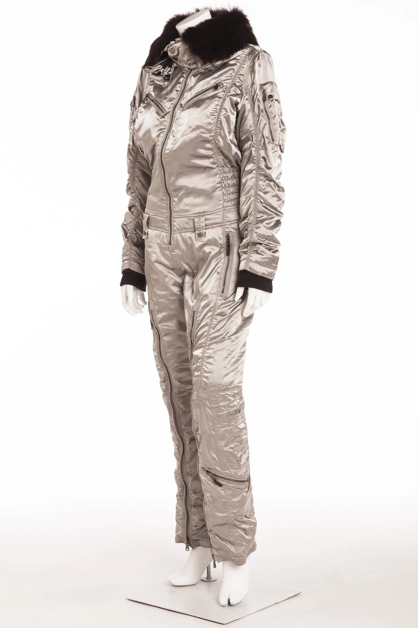 RLX - Silver Ski Jumpsuit - M