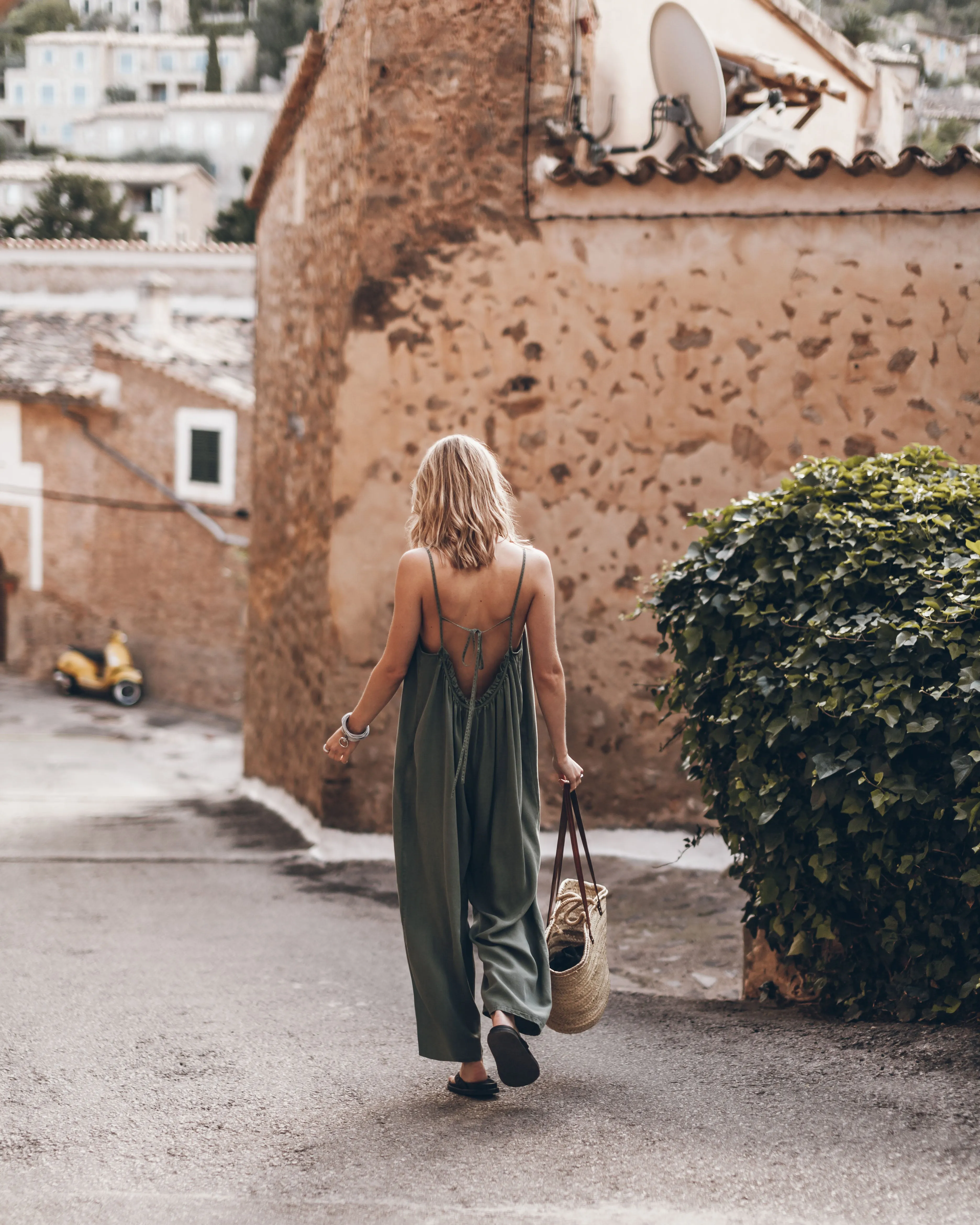 The Green Flowy Jumpsuit