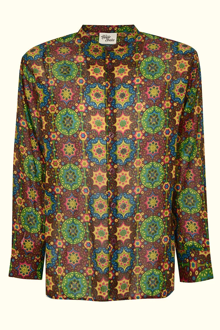 These Days Long Sleeve Kaleidoscope Tunic