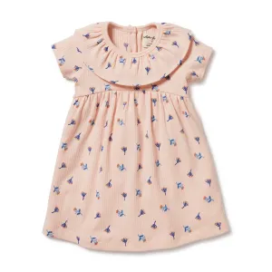 Wilson & Frenchy | Little Flower Organic Ruffle Dress